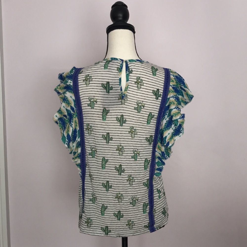 Anthropologie Conditions Apply Zofana Top size S - Picture 9 of 14